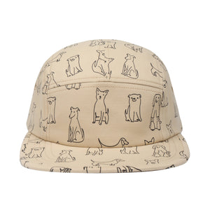 Dog Cotton 5 Panel Hat