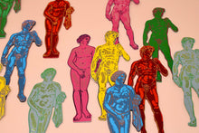 Load image into Gallery viewer, Ark Colour Design - David Statue Bookmark: Dark Red
