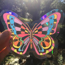 Load image into Gallery viewer, Butterfly Suncatcher Window Sticker
