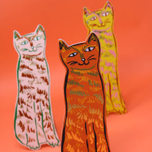 Load image into Gallery viewer, Ark Colour Design - Cat Tails Bookmark: Orange
