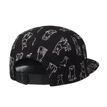 Load image into Gallery viewer, Dog Cotton 5 Panel Hat
