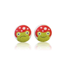 Load image into Gallery viewer, Rachel’s O’s Button Earrings
